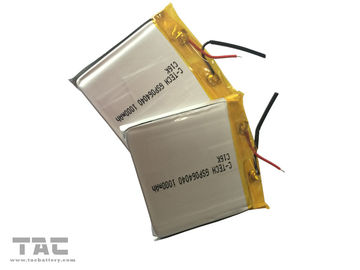 3.7V 1000MAH لیتیوم یون پلیمر باتری قابل شارژ برای دستگاه ردیابی