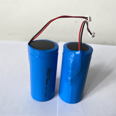 باتری 3.2 ولتی لیتیوم یونی 32700 6AH BMS برای حصار برقی امنیت خانه