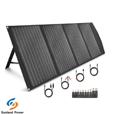 پانل های خورشیدی 120 واتی، سیستم ذخیره انرژی قابل حمل 6.6A