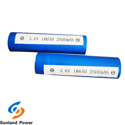 شارژ باتری استوانه ای لیتیوم یون ICR18650 3.6V 2500mah با ترمینال USB