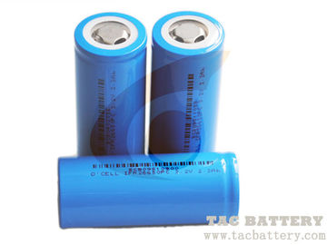 باتری لیتیوم یون فسفات 3.2V LiFePO4 قابل شارژ 18650 برای دیوار خورشیدی