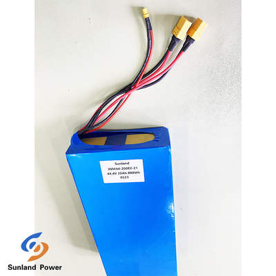 بسته باتری تخت INR21700 12S5P 44.4V 20Ah لیتیوم یون برای اسکوتر برقی