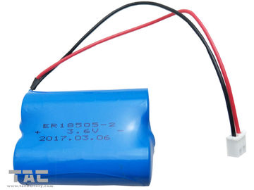 ER18505 3.6V LiSOCl2 باتری برای کامپیوتر دوچرخه Auto Lock Primary