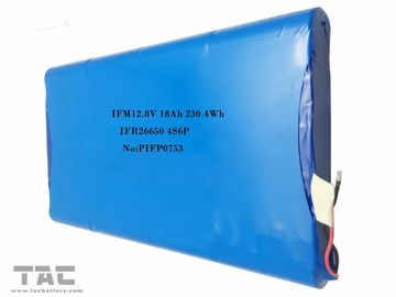 LiFePO4 Battery Pack 26650 12v 18ah برای روشنایی خورشیدی خیابان