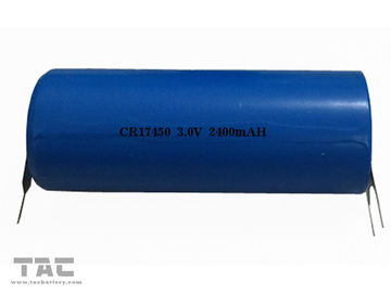 باتری دی اکسید منگنز لیتیم CR17450 3.0V 2400mAh Li-Mn باتری لیتیوم
