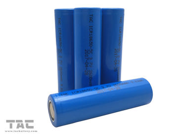 باتری بزرگ با ظرفیت بالا ICR18650 3.7V 2600mAh 9.62Wh لیتیوم یون Cylindrical