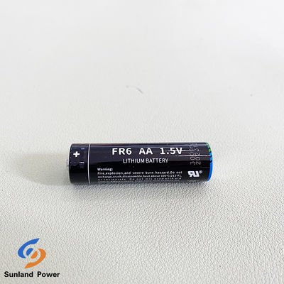 باتری آهن لیتیوم غیر قابل شارژ 1.5V 14500 / 14505 AA 3000mAh UL1642 برای صفحه کلید