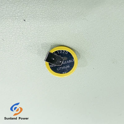 باتری اصلی لیتیوم قابل شارژ ML1220 3.0V 16mAh سکه / سلول دکمه ای با پا
