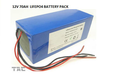 12V Lifepo4 IFR26650 70AH عمر طولانی برای ذخیره انرژی خورشیدی و باتری