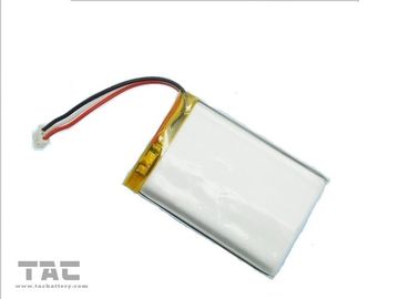 باتری قابل شارژ لیتیوم یون 3.7 وات 700 میلی آمپر برای سیستم فیزیکی Cyber ​​GSP503048