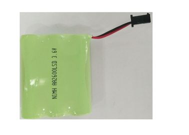 باتری نیمی باتری AA قابل شارژ برای استفاده از LED 2700MAH آماده است