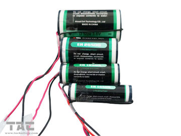 ضد آب لیتیوم LiSOCl2 باتری 3.6V ER18505 100 MA