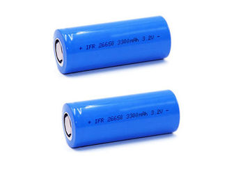 3.2V LiFePO4 باتری 26650 استیل نوع 3300mAh نوع انرژی برای بسته باتری E-bike
