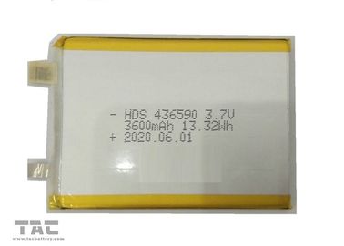 باتری 3.7v Li-Ion 3600mah 436590 برای سیستم های امنیتی و زنگ دار
