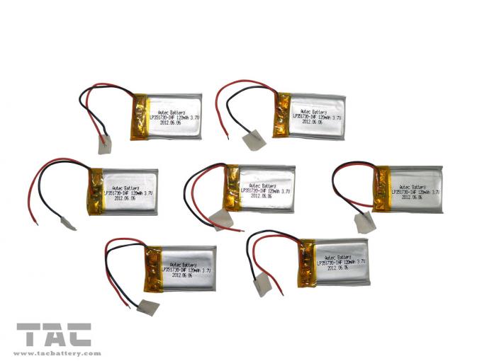 باتری های لیتیوم یون پلیمر با ظرفیت بالا GSP052030 3.7V 260mAh برای اسباب بازی های هوایی