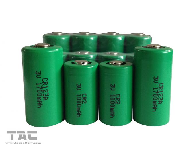 باتری با ظرفیت بالا 3.0V CR123A 1700mAh Li-Mn