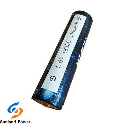 باتری لیتیوم یون استوانه ای OEM ICR18650 3.6V 3350mah با ترمینال USB