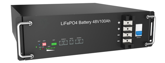 بسته باتری با چرخه عمیق 5 کیلووات ساعتی LiFePO4 51.2 ولت 100 آمپر ساعتی - پشتیبان هوشمند BMS