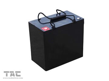 سیاه و سفید 12V 50AH AGM خشک سرب اسید باتری اتومبیل برای دوچرخه های الکتریکی ROHS و UL و CE