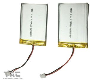 GSP053450 3.7V باتری 850mAh باتری های لیتیوم یون پلیمر برای ردیاب GPS
