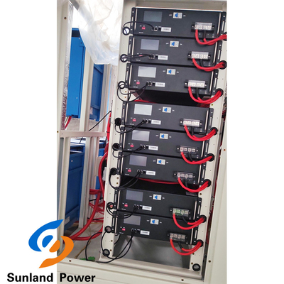 سیستم ذخیره سازی انرژی تجاری 40 کیلووات ساعت 51.1 ولت 100AH ​​باتری LiFePO4 سیستم پنل خورشیدی ESS
