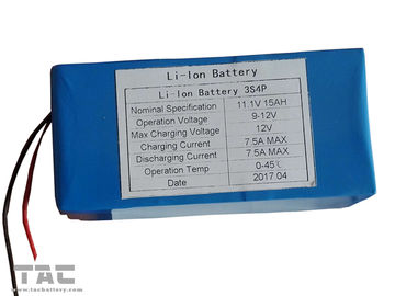 باتری استوانه ای استوانه ای لیتیوم یون ICR32650 11.1V 3500mAh 3S4P برای دیجیتال