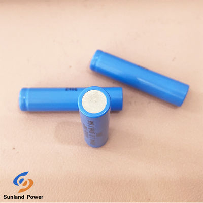باتری لیتیوم قابل شارژ مجدد IFR10440 AAA 3.2V LiFePO4 200mAh Cell Flat Cap