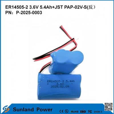 3.6V 5.4AH ER14505-2 باتری اصلی ولتاژ عملیاتی بالا و پایدار عمر طولانی