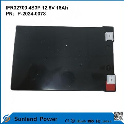 IFR32700 4S3P 12.8V 18Ah برای چراغ های خورشیدی روشن LEDS باغ چراغ های خورشیدی باطری زندگی