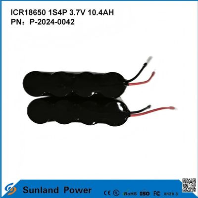 باتری ICR 18650 1S4P برای یک راه حل باتری لیتیوم با ظرفیت بالا ، برآورده کردن الزامات عمر طولانی باتری برای دستگاه های متعدد ، ارائه انرژی قابل اعتماد برای دستگاه های پزشکی کم مصرف.