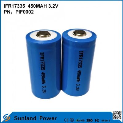 باتری IFR17335 3.2V 450mah مناسب برای انواع دستگاه ها و سناریوها، از جمله: محصولات دیجیتال تجهیزات روشنایی ابزار الکتریکی لوازم خانگی کوچک سیستم های ذخیره انرژی