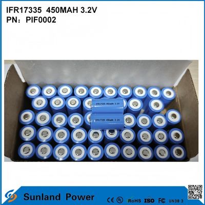 باتری IFR17335 3.2V 450mah مناسب برای انواع دستگاه ها و سناریوها، از جمله: محصولات دیجیتال تجهیزات روشنایی ابزار الکتریکی لوازم خانگی کوچک سیستم های ذخیره انرژی