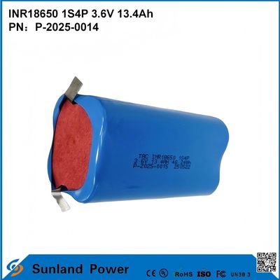 INR18650 1S4P3.6V 13.4Ah ترکیب کامل ظرفیت بالا و ولتاژ بالا