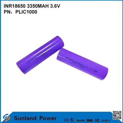 INR18650 3350MAH باتری 3.6V