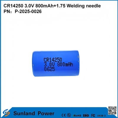 باتری CR14250 3.0V 800MAH + 1.75 سوزن جوش