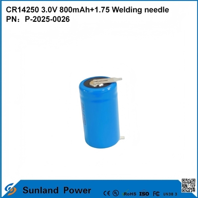 باتری CR14250 3.0V 800MAH + 1.75 سوزن جوش