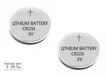 باتری سلول اولیه باتری لیتیوم CR1216A 3.0V / 25mA برای ساعت