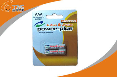 باتری LiFeS2 1.5V AAA / L92 باتری لیتیوم لیتیوم باتری برای MID، کتاب الکترونیکی