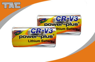 ولتاژ پایدار و جریان 3.0V CRV3 3000mAh Li-Mn باتری برای ابزار سودمند