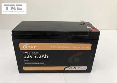 بسته باتری 7.2Ah 12V LifePO4 برای جایگزینی اسید سرب و نور خورشیدی