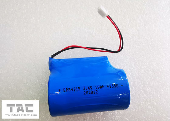 3.6V LiSOCL2 باتری ER34615 19AH برای کنترلر بی سیم