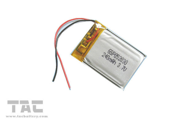 باتری های لیتیوم یون پلیمر با ظرفیت بالا LP052030 3.7V 260mAh برای Communicator
