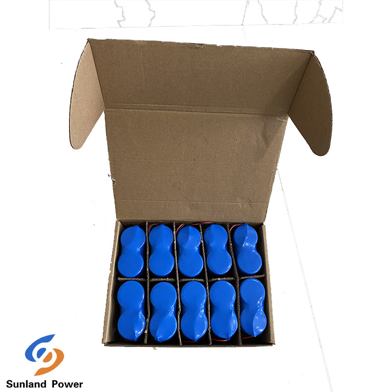 حصار برقی انرژی خورشیدی چراگاه باتری لیتیوم یونی 12AH 3.2V 32700 سلولی ساختار 1S2P