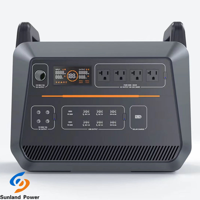 پاور بانک منبع تغذیه ژنراتور سیستم انرژی خورشیدی قابل حمل 25.6V 81Ah 648000Ah