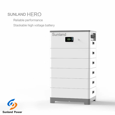 سیستم ذخیره انرژی خورشیدی 153.6V 409.6V 7.68KWH 20.48KWH برای خانه