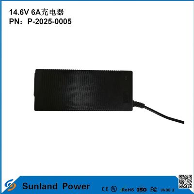 14شارژر 6V 6A، سازگار با 12.8V / 14.4V لیتیوم فوسفات آهن (LiFePO4) شارژر باتری، به طور خاص برای ابزارهای الکتریکی / شارژر کارآمد الکتریکی طراحی شده است، سازگار با چندین دستگاه