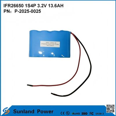 کارخانه تولید باتری‌های IFR26650 1S4P 3.2V 13.6Ah مناسب برای ذخیره انرژی سیار خانگی و تجاری، ابزارهای برقی پرقدرت، دریل‌ها، اره‌ها و سنگ‌زنی‌های زاویه‌دار، تجهیزات پزشکی قابل حمل