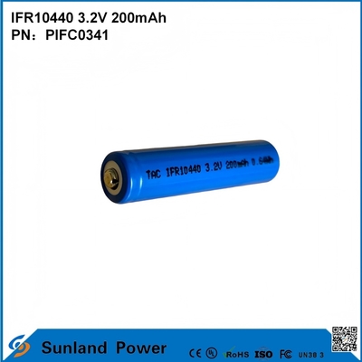 IFR10440 3.2V 200mah استفاده شده برای GPS، میخ‌های جاده‌ای، اسباب‌بازی‌ها، چراغ‌های معدن، چراغ‌های خیابانی خورشیدی، دستگاه‌های ارتباط بی‌سیم، ابزارهای برقی، تجهیزات صوتی و تصویری، کنتورهای هوشمند، سیستم‌های امنیتی، روشنایی اضطراری