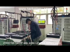بسته باتری 48V 42AH IFR32700 16S7P LiFePO4 برای ربات