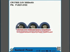 CR17505 باتری ۳٫۰ ولت ۳۰۰۰ میلی آمپر SmartPower برای IndustrialGuard SecurityPower HealthGuard